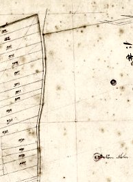 Foto Historisch Emmen kaart 1832 Julianastraat molen